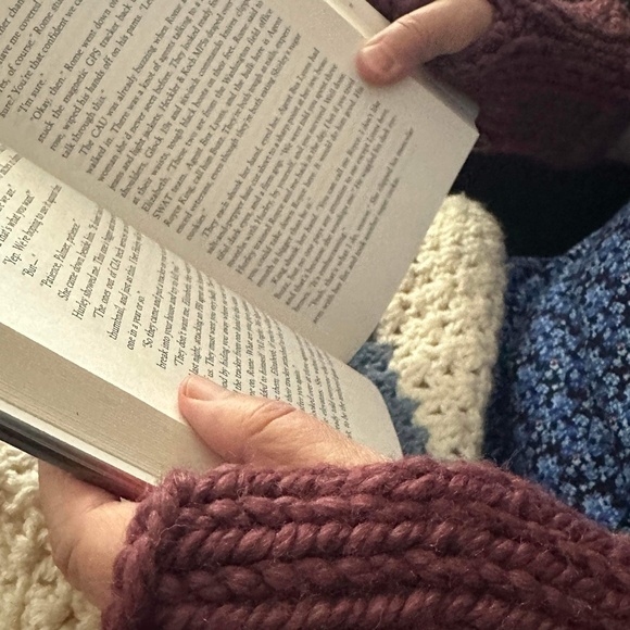 NWT Hand Knit Chunky Wool Fingerless Gloves ~ Unisex - Picture 5 of 7